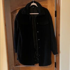 Women’s Black Teddy Jacket
